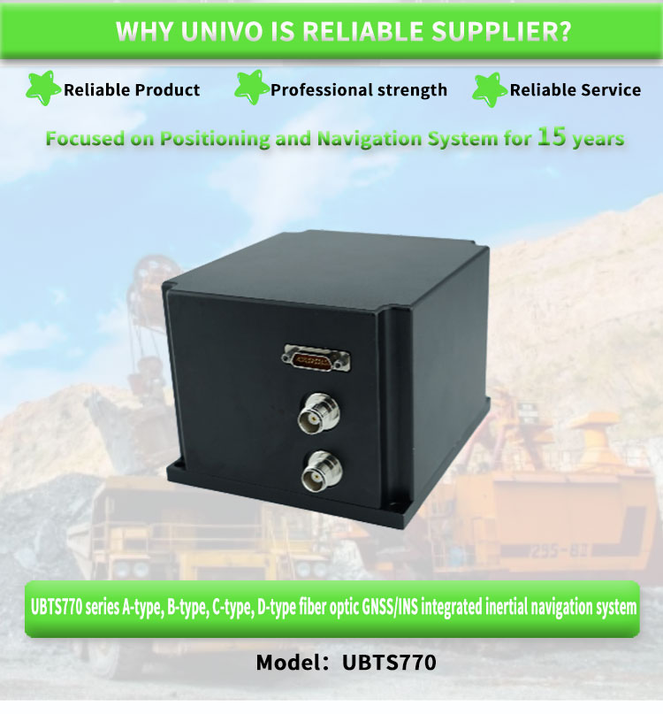 Accurate UBTS770Y UNIVO Fibre Optic Gyroscope Sensors for Inertial Navigation System