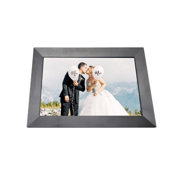 Quality 21.5"multi-screen control Smart Photo Frame Display Wooden Lcd Screen for sale
