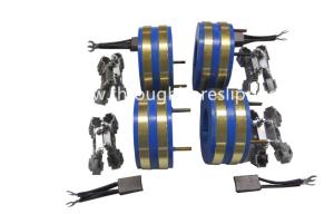 Wholesale Customized Collector Crane Slip Ring Carbon Brush Alternator Slip Ring Replacement from china suppliers
