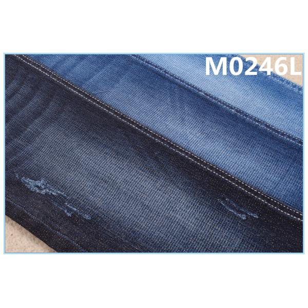 Golden Weft Yarn Warping Slub Denim Fabric Material Poly Cotton Spandex Fabric