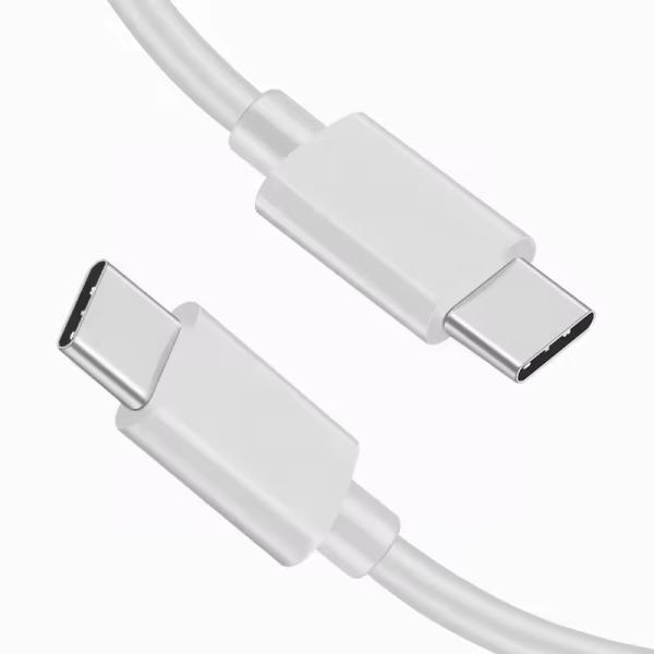 Quality White USB 2.0 Cable Type-C To Type-C Usb C To C Cable 3m Fast Charging For Samsung for sale