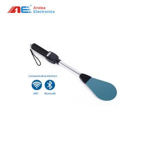 China 860~960Mhz UHF RFID Reader Wireless Blue Tooth Handheld Scanner With Screen on sale