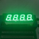 Four Digit 7 segment Numeric LED Display 0.4 inch pure green for temperature