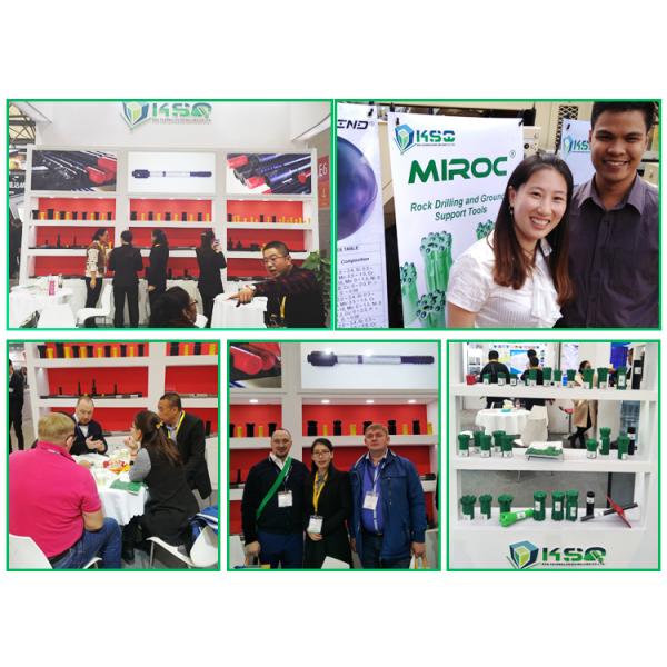 High Strength H25 Threaded Cross Bits Tungsten Carbide Material For Underground Mining