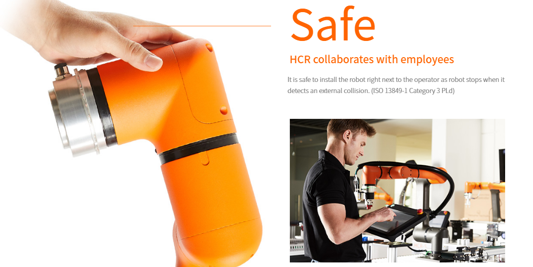 Automatic Collaborative Robot Arm Lightweight For Palletizer Assembly