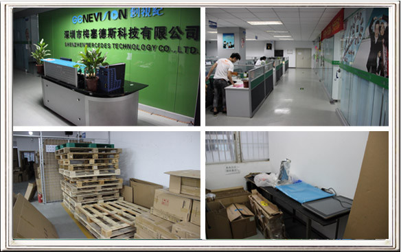 DDR3-1333 Touch All-in-one Touch Screen PC with 350cd/m2 Brightness