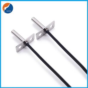 10K 3950 NTC Temperature Sensors 5mm Probe Diameter with Flange