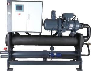 Wholesale accuracy Industrial Chiller with Semi Hermeic Screw Compressor Type and 172KW Cooling Capacity from china suppliers