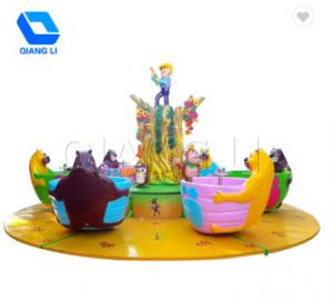Wholesale Cartoon Theme Park Rides / Kids Love Bee Cup Ride Lifetime Technical Support from china suppliers