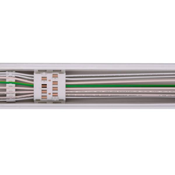 1.5m 8 Wire Dimmable Pre Wired Trunking Rail For Warehouse lights