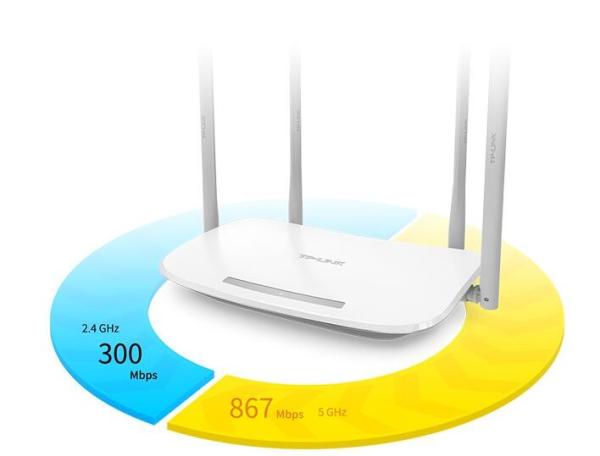 Quality Router tplink TL-WDR5620 1200M 5G Dual-band Smart Wireless Router Four-antenna Smart Wifi Home Router for sale
