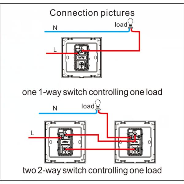 Small Button Laffey Light Control Switches Home Controlling Lamp