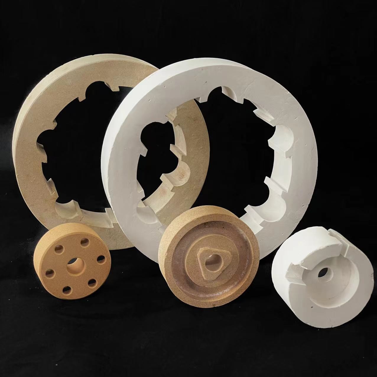 Cordierite Refractory Custom Ceramic Parts Mullite Ceramic Part