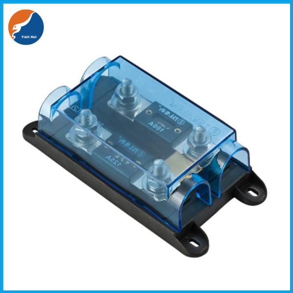 Quality BANL-B2 Distribution Block 2 Way Position Circuit Fuse Box Car Auto Automotive ANL Fuse Block for sale