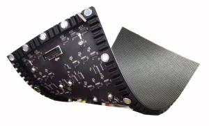 Flexibility P2.5  Pixel Pitches SMD LED Display Module Soft Module 140 Degree Horizontal View Angel Shenzhen Factory