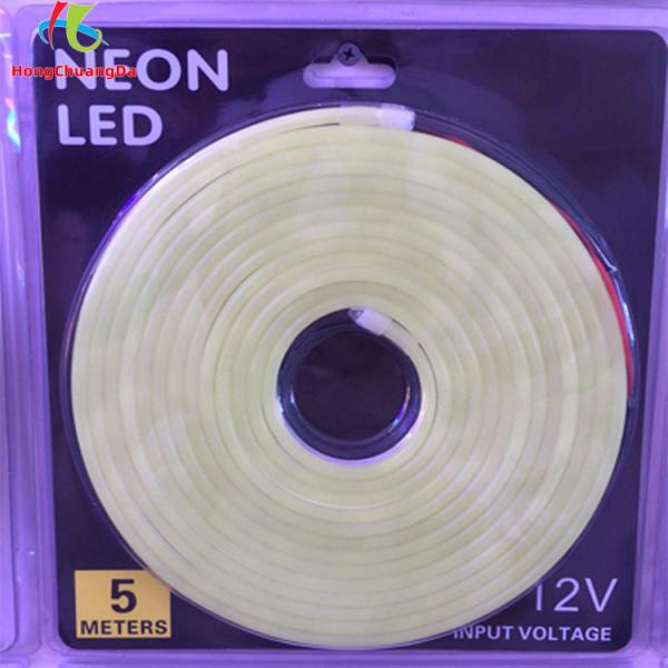 10W Single Side Silicone LED Neon Flex Light For Linear Back 5m Per Roll