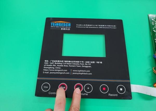 Quality Industrial Capacitive Membrane Switches Panel Assemblies With Backlighting Solution for sale