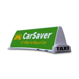 China Sunproof 27cm Middle Led Taxi Signs Taxi Top Sign PP Full Magnet on sale
