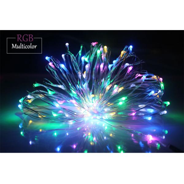 2M 5M 10M 100 LEDS Starry String battery Lights Fairy Micro LED Transparent Copper Wire for Party Christmas Wedding 5 co