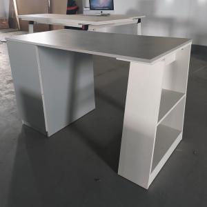 China Home Office Wood Study Table Student Computer Desk With Cabinets on sale