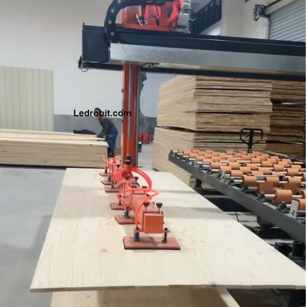 Quality Multi Functional Wooden Loader Desktop  Automated Production Line Customized for sale