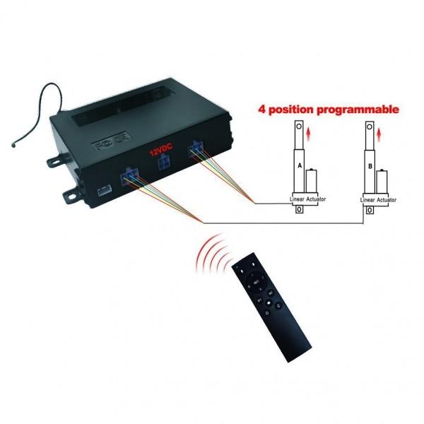 Quality 25A Wireless Remote Linear Actuator Position Controller 433.92MHz for sale