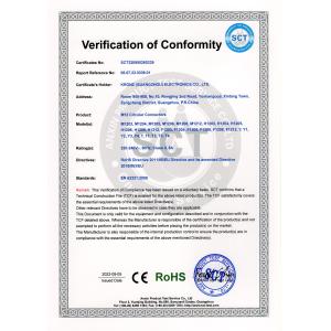 Kronz (guangzhou) Electronics Co., Ltd. Certifications