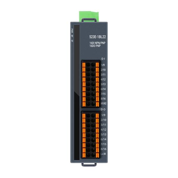 EtherCAT bus PLC IO Module Remote EtherCAT extensible coupler 16DI+16DO Din-rail