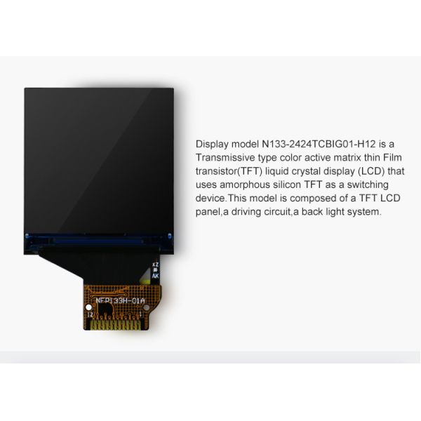 Polcd 1.33 Inch St7789 240*240 Ips Tft Display Screen 350 Nit Colors 262K