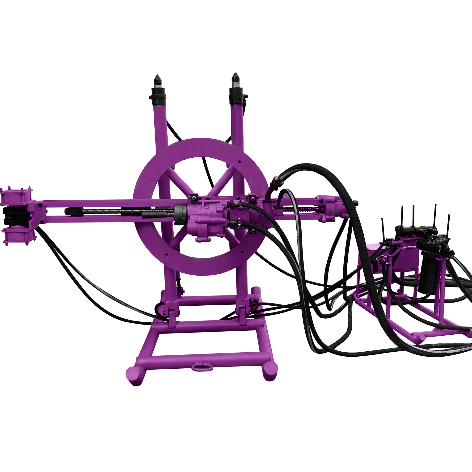 Portable Drilling Rig Depth35m Horizontal Directional Drilling Machine Tunnel Hydraulic Drilling Rig