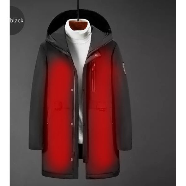 Zipper Closure Type Electric Heated Vest Jacket Liner Waterproof OEM for Motorcycle