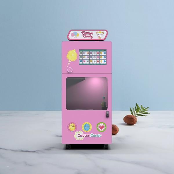 Quality Multi Marketing Automatic Candy Floss Machine ROHS With Remote Control System for sale