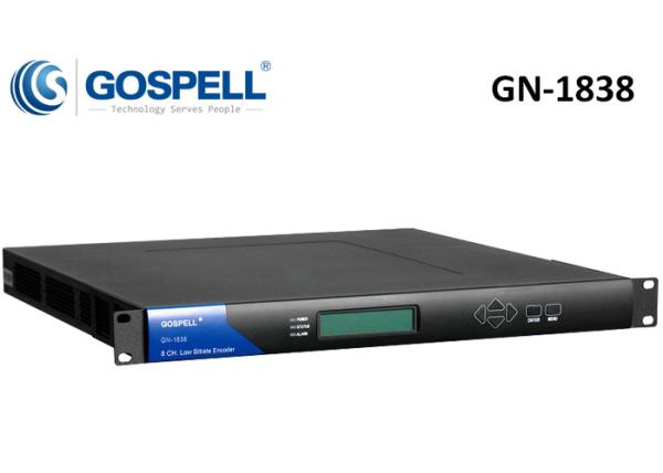 Quality GN-1838 8-Ch MPEG-2 SD Encoder, cost-effective SD encoder for sale