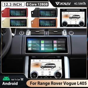 Wholesale Viknav Car Radio For Range Rover Vogue L405 (2013-2020) 12.3 inch With AC Touching Screen Multimedia Player Navigation from china suppliers