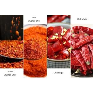 20000shu Stemless Dried Tien Tsin Chili Peppers Single Herbs