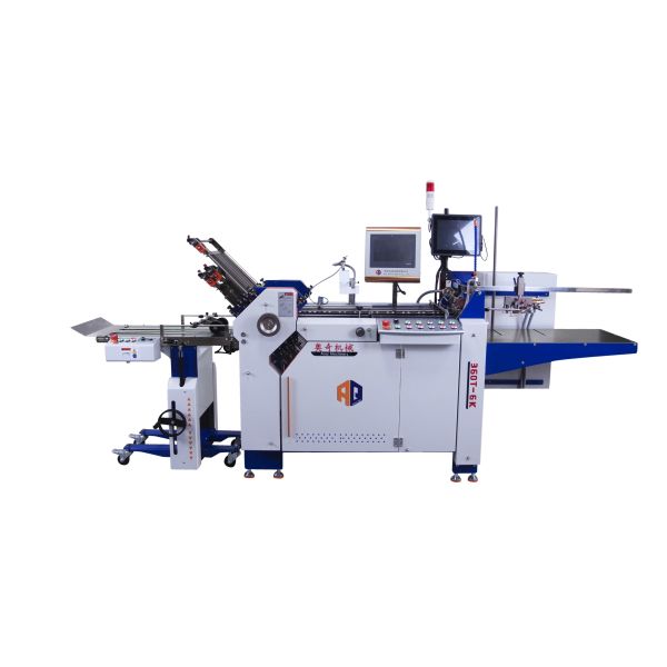 High Speed A4 Paper Folding Machine Paper Noise Hood Manual Leaflet Equipment