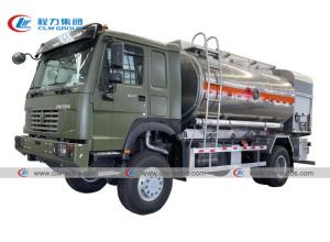 Wholesale HOWO 4X4 Off Road AWD 15000l Helicopter Aircraft Aviation Refueling Tank Truck For Jet A1 Filling from china suppliers