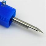 1-2 Flutes Engraving CNC Bits Solid Carbide Flat Bottom V Shape Groove End Mill