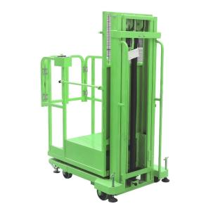 Wholesale Orange Semi Electric Order Picker With 2.7m 3.3m 4m 4.5m Lifting Height from china suppliers