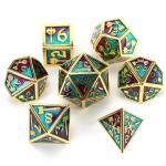 Customizable polyhedral dice set role-playing dice game RPG Dungeon and Dragon