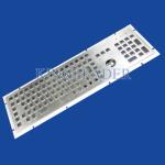 Industrial Kiosk Computer Metal Keyboard With Panel Mount Function Keys