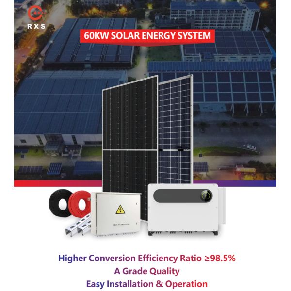 Solar Power Energy On Grid System House Supply Roof Use Easy Installation