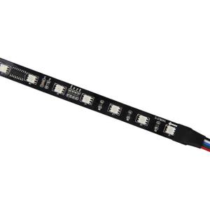 China 8 Pixel Wireless LED DMX Lighting Addressable 5050 Rgb Waterproof Black Strip on sale