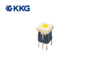 Wholesale 180 Degree Illuminated Push Switch 50mA Horizontal Operation from china suppliers