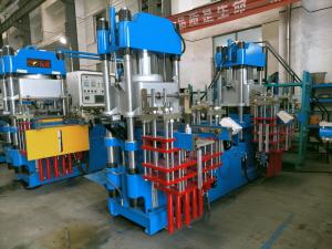 China Automatic Rubber Molding Pressing Machine Hydraulic Valcanizing Silicone Compression on sale