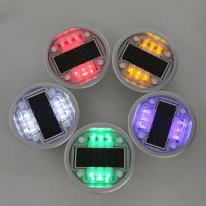 China Cat Eye Road Raised Marker Warning Lights Led Solar Cell Cast Aluminum Material on sale