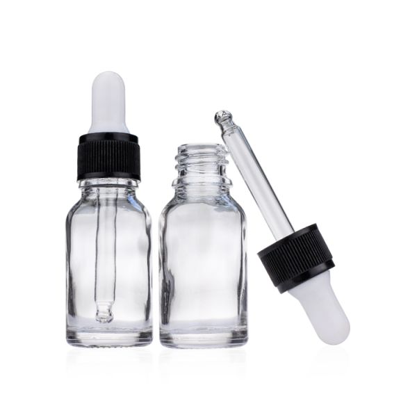 50ml Glass Dropper Bottles-Essential Oil Makeup Cosmetic Liquid Containers