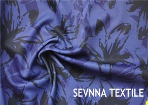 China Paper Print Warp Knitted Recycled Polyester Fabric 4 Way Stretch 180gsm on sale