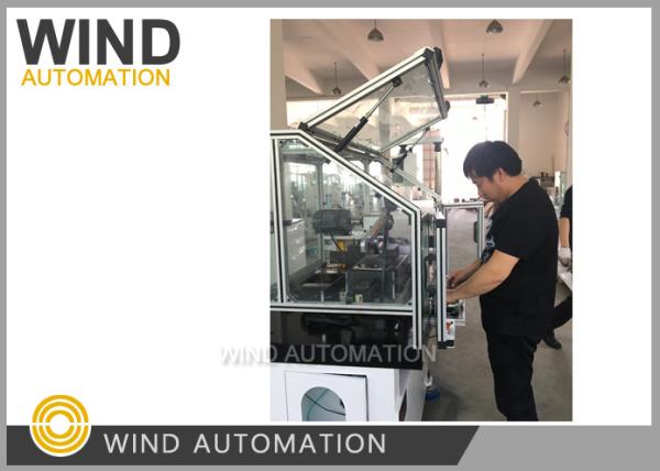 Quality 2 Axis Servo Motor Commutator Turning Machine Delta Servo Motor Controlled for sale