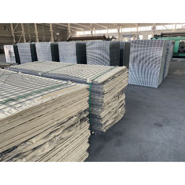 Top Sale Explosion Proof 76.2x76.2mm Hot Dipped Galvanized Container Defense Barrier Gabion 7
